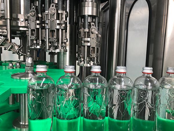Embotelladora de bebidas carbonatadas