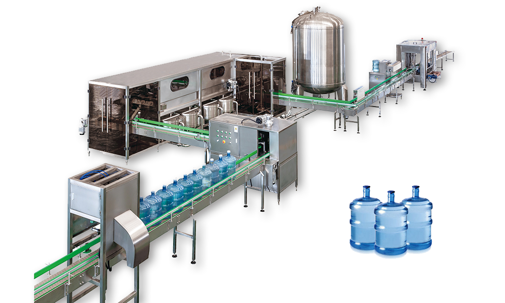 Embotelladora de agua de 5 galones 
